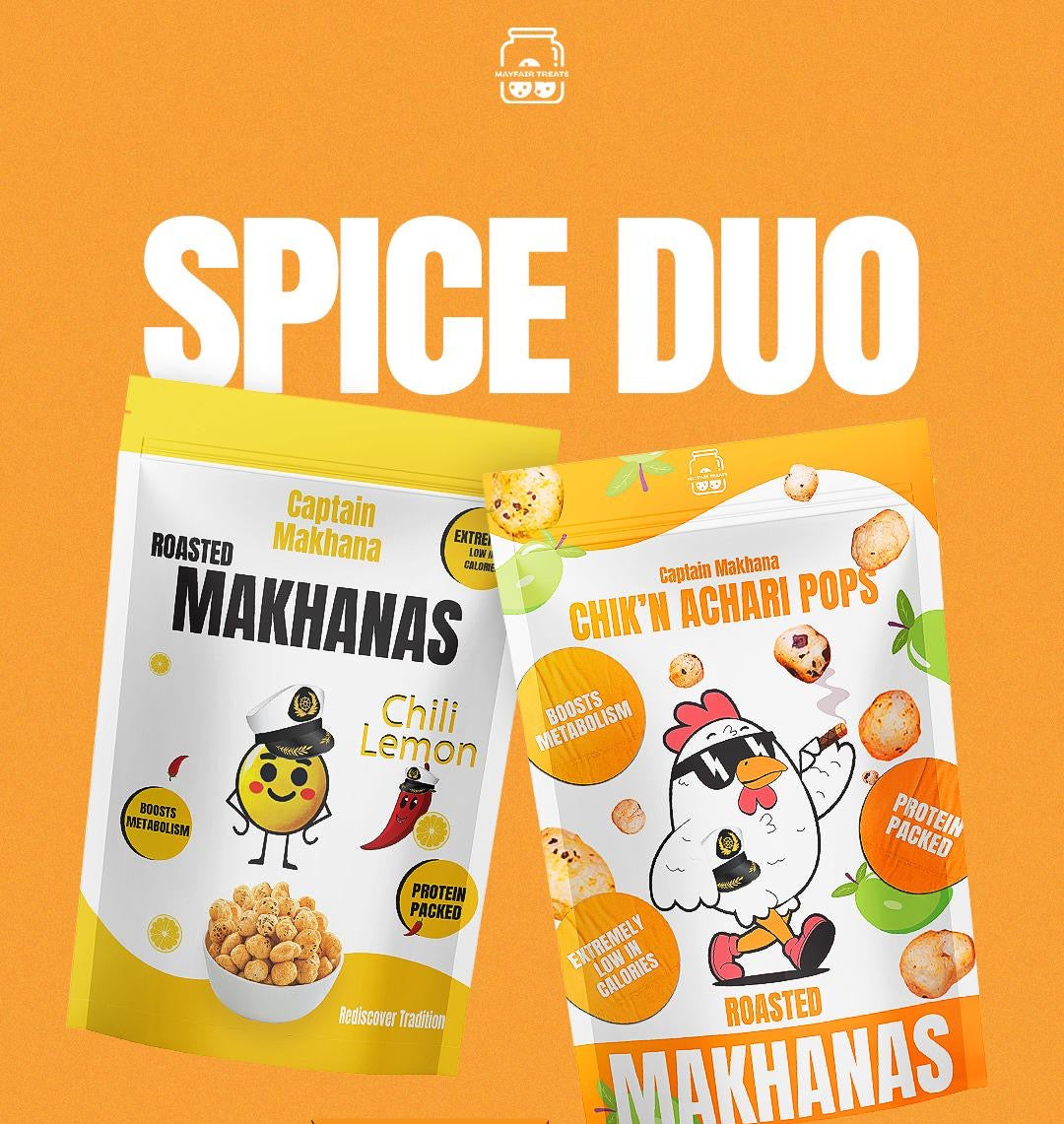NEW! Captain Makhanas - Spice Duo Bundle