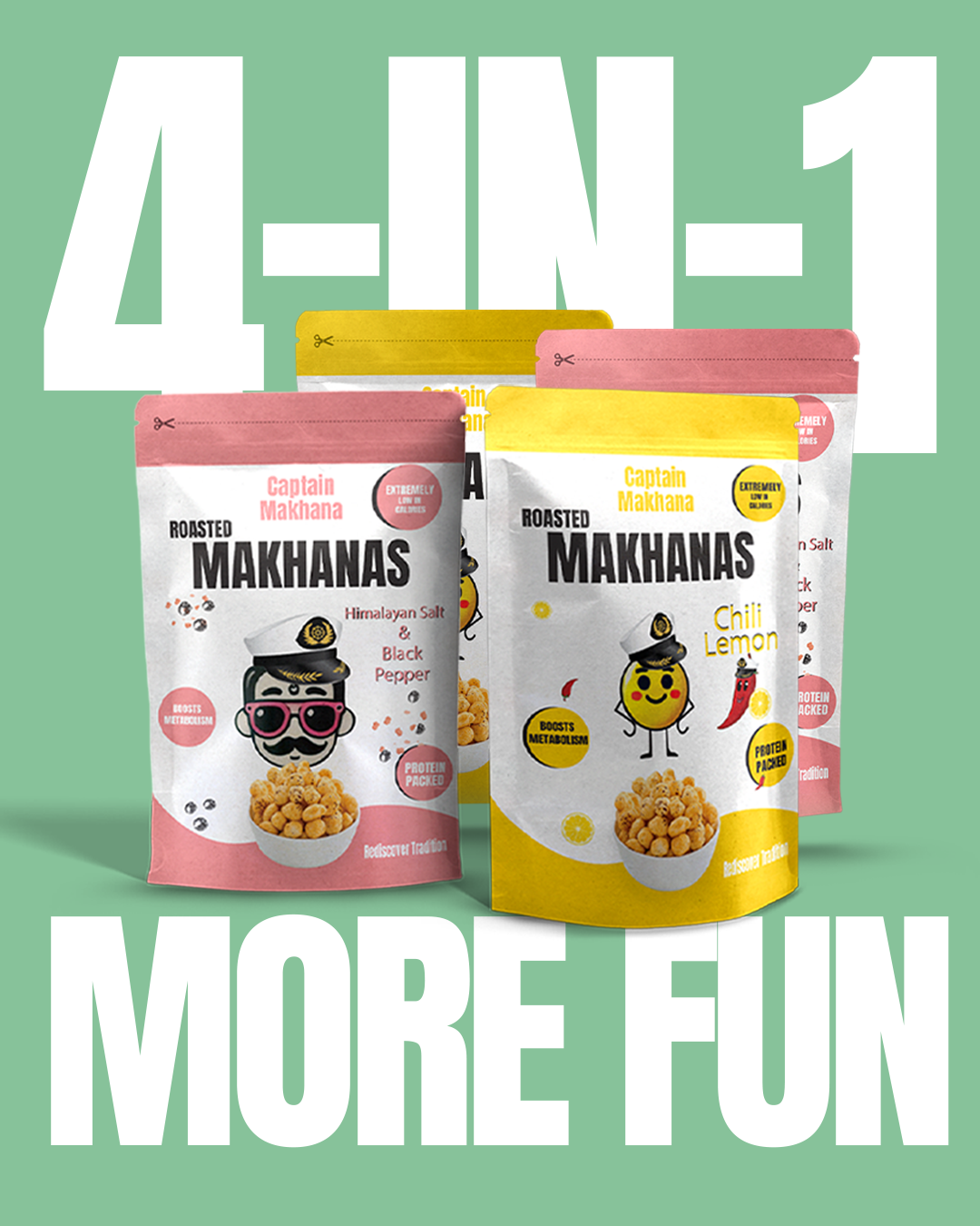 Captains' Box Of 4! - Mix & Match