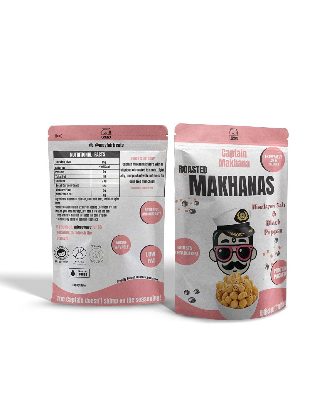 Captain Makhanas - Himalayan Salt and Black Pepper