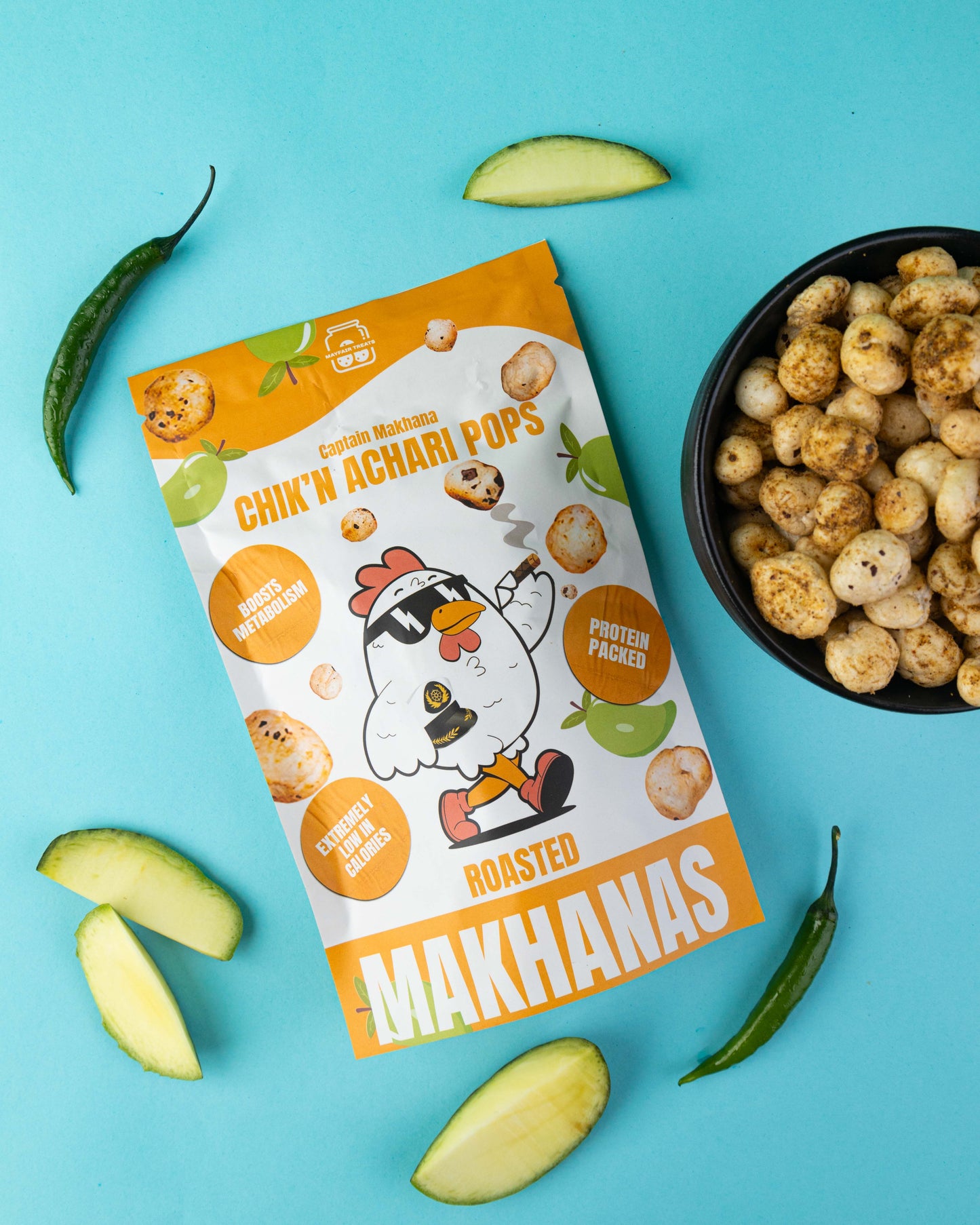 NEW! Captain Makhanas - Chicken Achari Pops