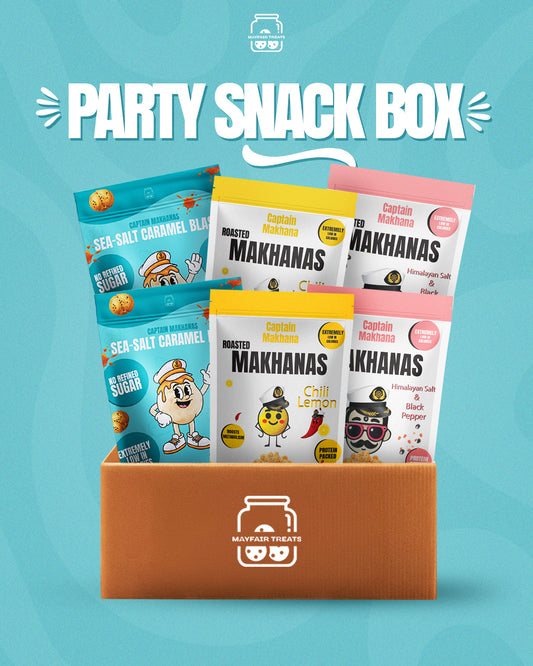 Party Snack Box Of 6! - Captain Makhanas