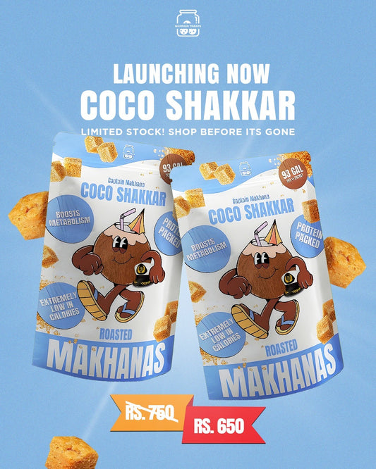 NEW! Online Exclusive - Captain Makhanas - Coco Shakkar