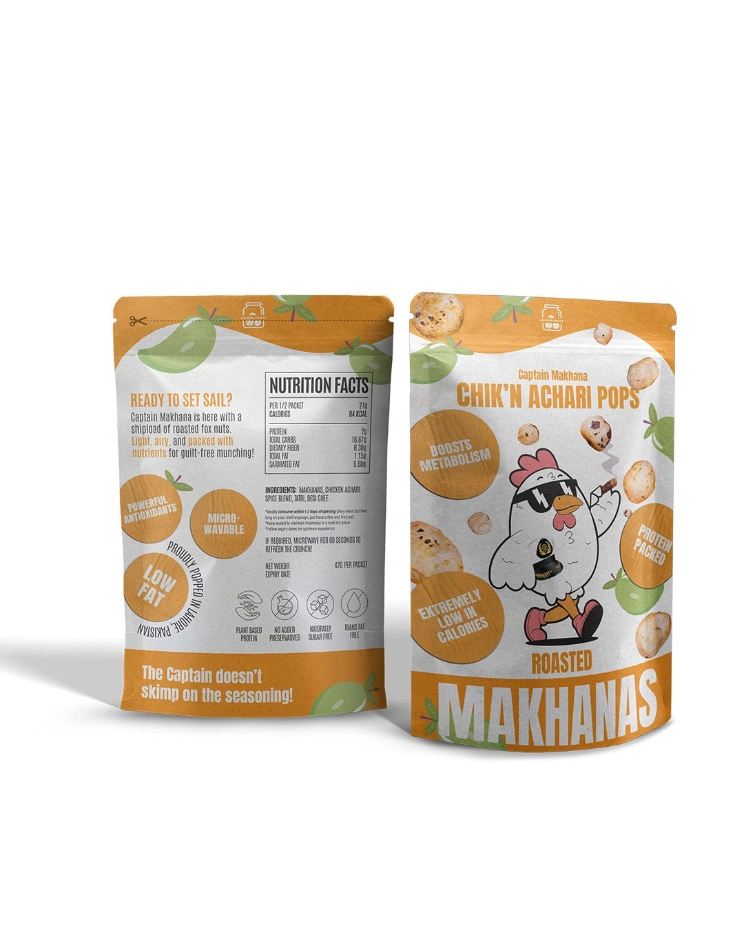 NEW! Captain Makhanas - Chicken Achari Pops